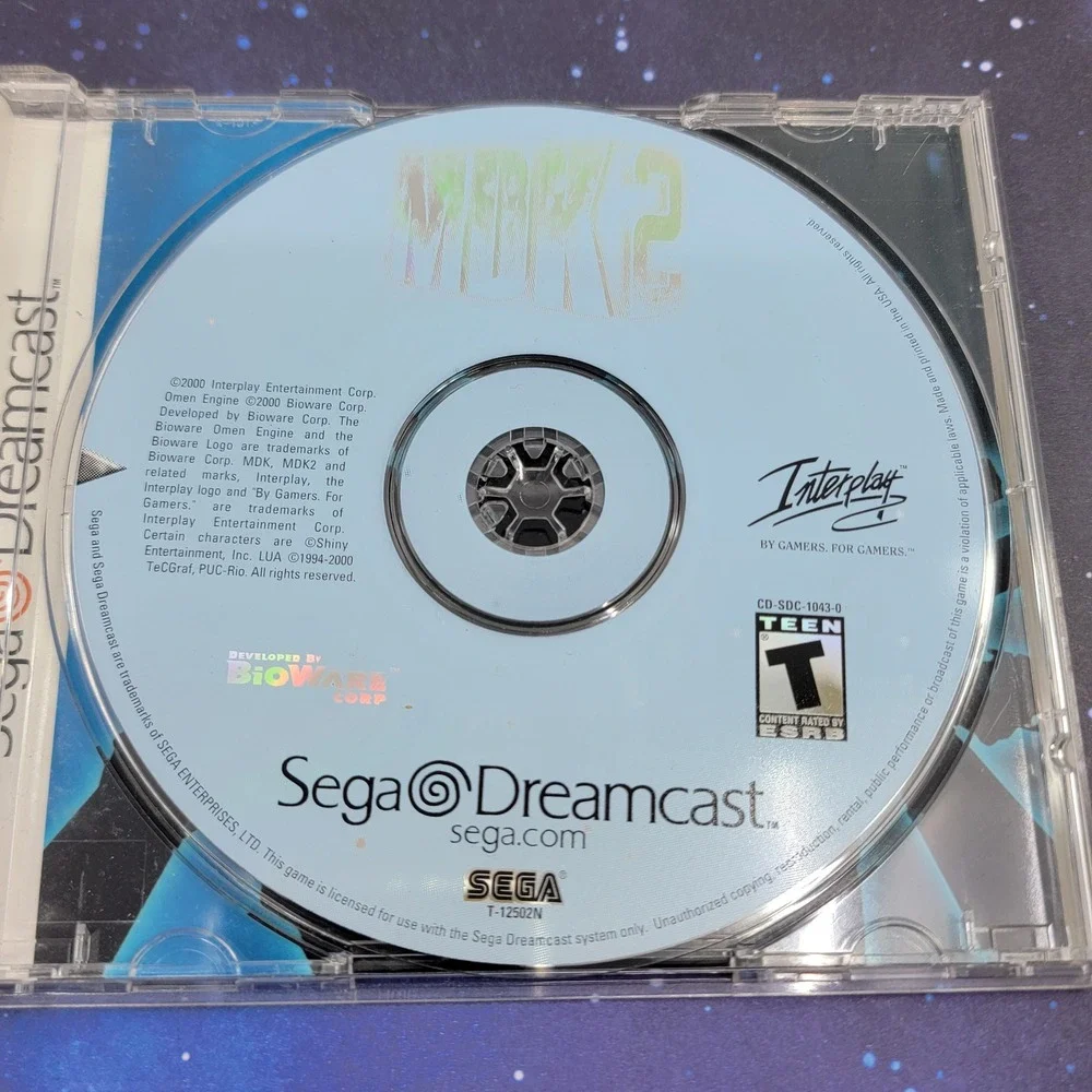 Sega mdk2 dreamcast